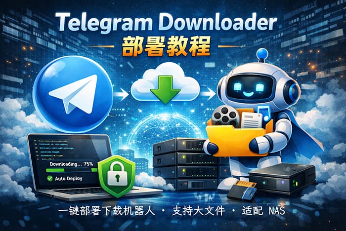 Telegram Downloader 部署教程